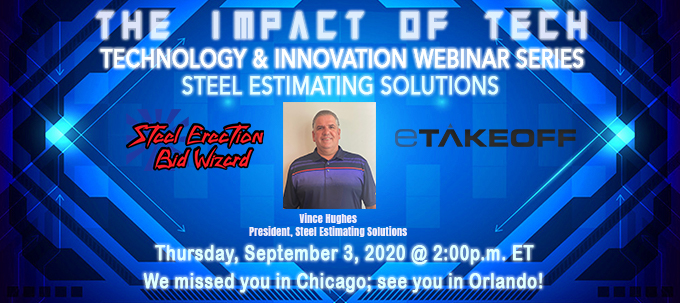 Register for the Steel Estimating Solutions Webinar