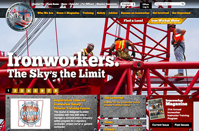 Ironworkers site